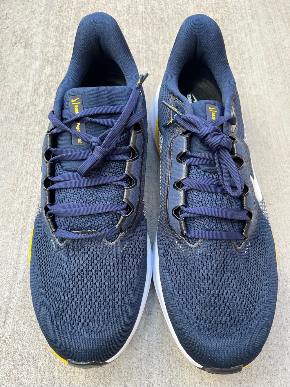 Nike Air Zoom Pegasus 41 Michigan Wolverines PE Shoes (IB3269-400) Men Size 11.5